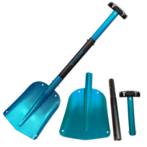 Product 4005 Aluminum Sport Utility Shovel In Blue-black