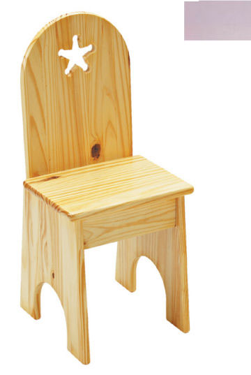 022lavst Solid Back Star Kids Chair In Lavender