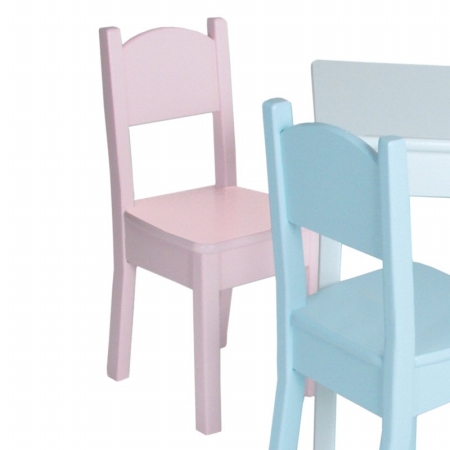 024sp Open Back Chair In Soft Pink
