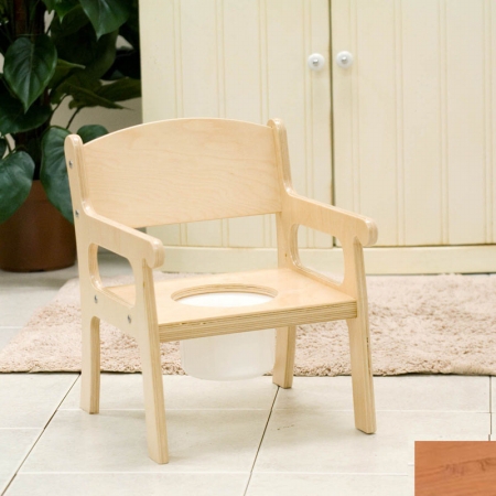 027na Handcrafted Potty Chair In Natural
