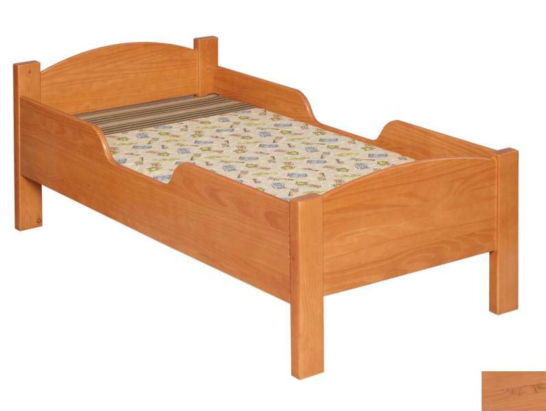 088nanc Traditional No Cut Toddler Bed In Natural
