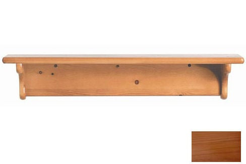 1230honc Wall Shelf Without Pegs - No Cutout In Honey Oak
