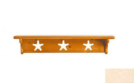 1230unfst Wall Shelf Without Pegs - Star
