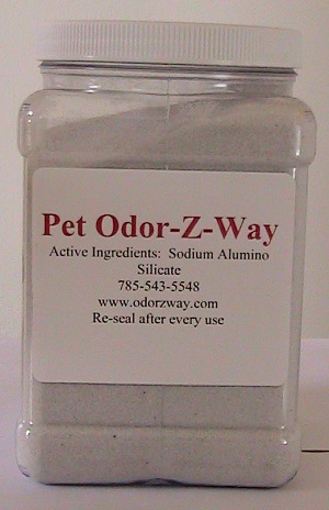 M-j Odor-z-way Llc 4lbpet 4 Lb. Grip Container Of Pet Odor-z-way