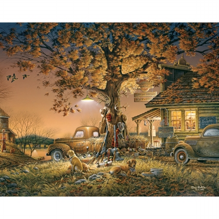 White Mountain Puzzles WM816 Jigsaw Puzzle Terry Redlin 1000 Pieces 24 in. x 30 in. Twilight