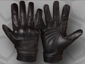 Voyager Leather Motorcycle Gloves Medium