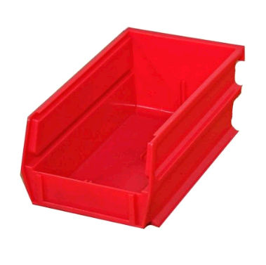 Triton Products 3-240R 14.75 In. L x 8.25 In. W x 7 In. H Red Stacking Hanging Interlocking Polypropylene Bins 6 CT Triton Products 3-240R 14.75 In. L x 8.25 In. W x 7 In. H Red Stacking Hanging Interlocking Polypropylene Bins 6 CT