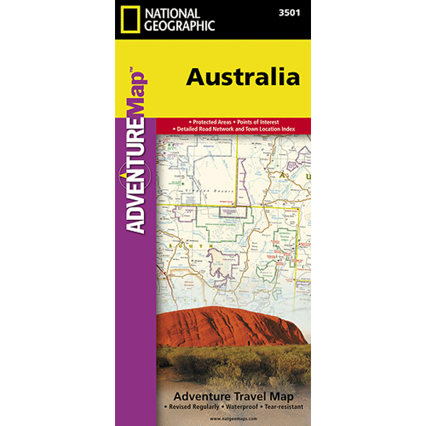 9781566955904 Australia Adventure Map
