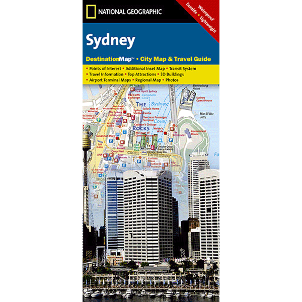156695102x Sydney Destination City Map