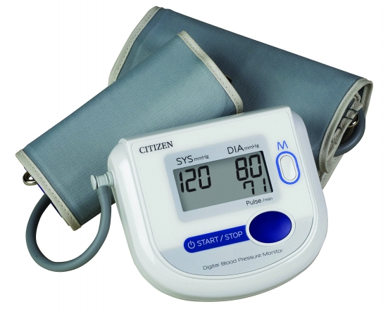 Ch-4532 Citizen Arm Digital Blood Pressure Monitor With Adult And Large Adult Cuffs