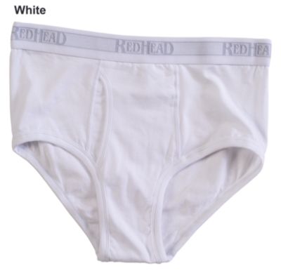 UPC 722384011693 product image for RedHead 80061302 Skivvies - Fly Front Briefs for Men - Two-Pack - White - M | upcitemdb.com