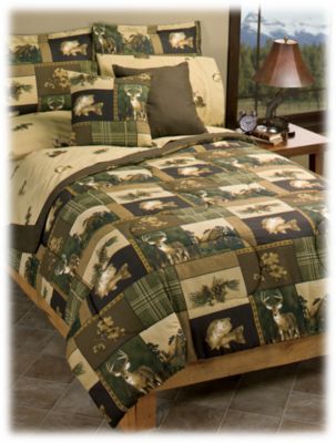 UPC 730733118986 product image for Bass Pro Shops 95516997 Bass Country Bedding Collection - Cal King Comforter | upcitemdb.com