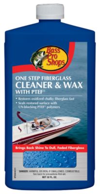 UPC 071247000238 product image for Bass Pro Shops 53329400 One Step Fiberglass Cleaner & Wax with PTEF | upcitemdb.com
