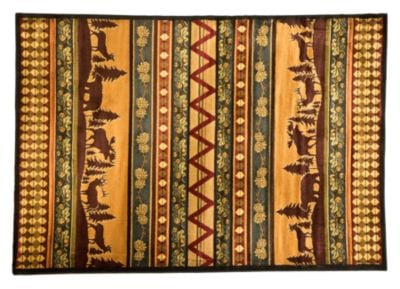95519349 Lodge-themed Area Rug - Pine Valley - Scatter Rug