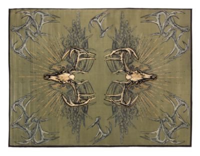 95521224 Buckwear Wildlife-themed Area Rugs - Legend Killers - Oversize - 7.83 Ft. X 10.5 Ft.