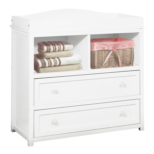 008w Afg Athena Leila I Changing Table In White