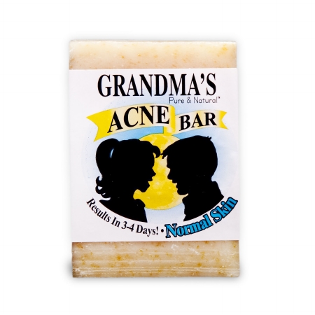 Grandma&apos;s 64012 3.5l X 2.5h X 0.9w Acne Bar - Normal Skin