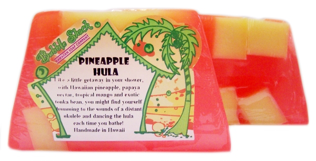 492772005824 Pineapple Hula Chunk Soaps - Pack Of 2