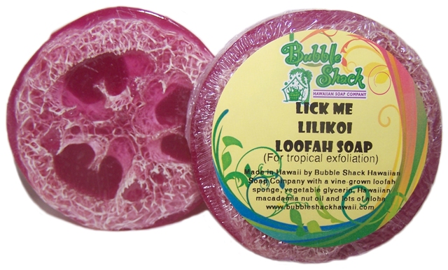 492773500403 Lick Me Lilikoi Loofah Soap - Pack Of 2