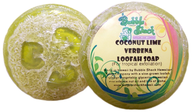 492773500441 Coconut Lime Loofah Soap - Pack Of 2