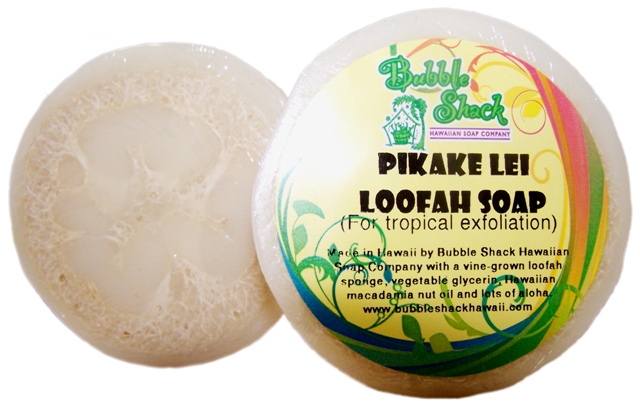 492773500458 Pikake Lei Loofah Soap - Pack Of 2