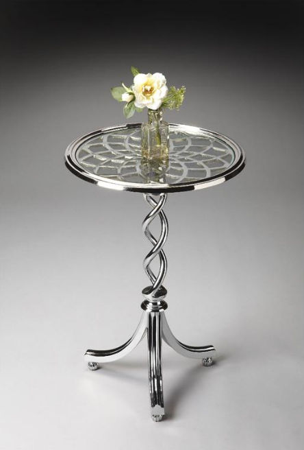 1259025 25.75 In. Height Living Room Accent Table
