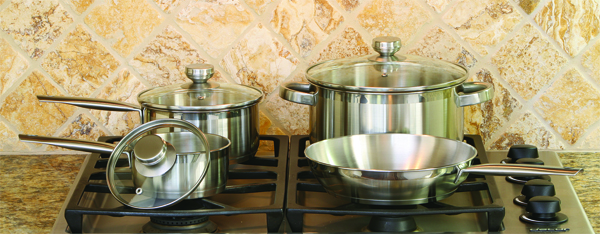 503 7 Pc 18-10 Stainless Steel Cookware Set