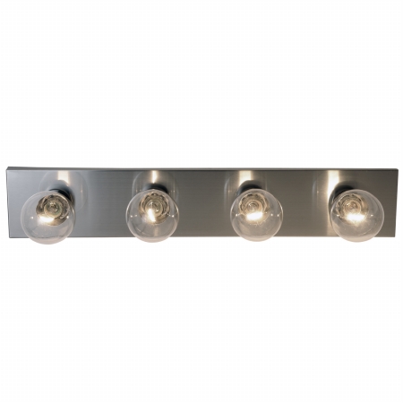 Quality Home Items 558738 Vanity Fixture&amp;#44; Brushed Nickel Finish