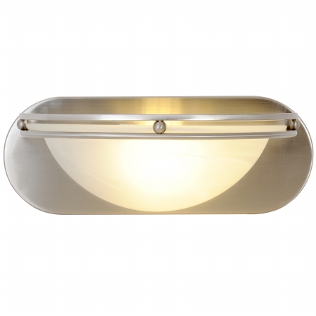 Quality Home Items 617606 Contemporary Lighting Collection, Bath Vanity 1-light, Brushed Nickel