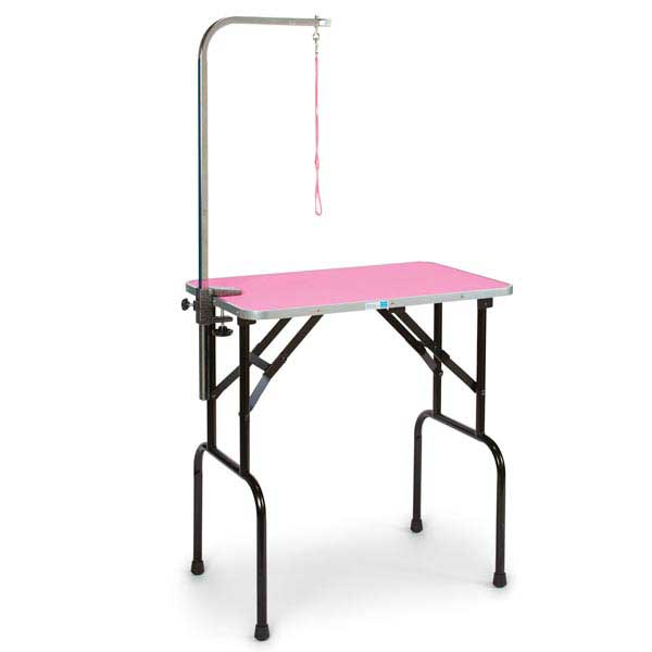 Tp215 30 19 Me Grooming Table With 36 In Arm 30x18 In Blue S