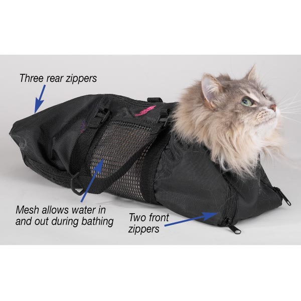 Top Performance Cat Grooming Bag Sm 17lx9w In