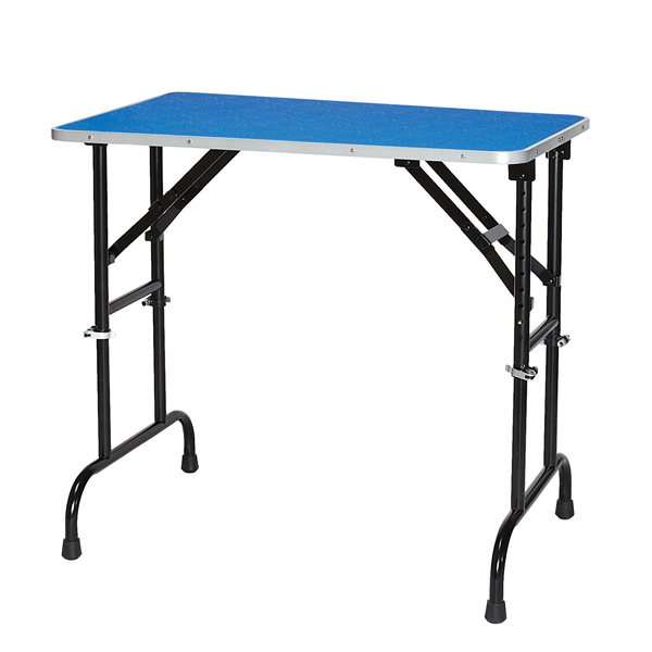 Tp988 36 19 Me Adj Height Grooming Table 36x24 In Blue Q