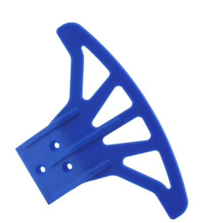 Wide Front Bumper For 4 X 4 Traxxas Stampede - Blue