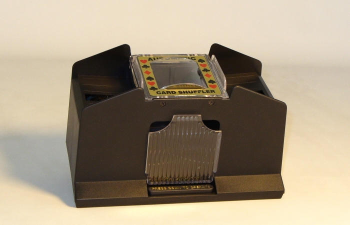 2-deck Battery Card Shuffler