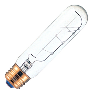 40 Watt 130 Volt T10 Standard Base Showcase-exit-aquarium Tubular Light Bulb - Clear