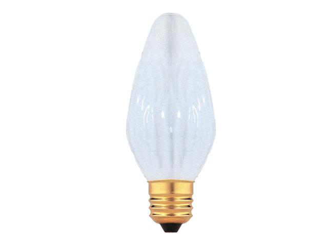 25 Watt 130 Volt F15 Standard Base Fiesta Decorative Light Bulb - White
