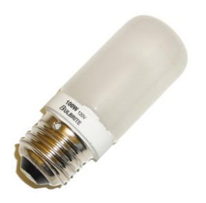 614102 100 Watt 120 Volt T10 E26 Medium Base Jdd Type Halogen Light Bulb - Frost