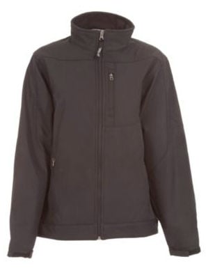 UPC 092021230290 product image for Berne Apparel WJS300BKR600 4X-Large Regular Ladies Soft Shell Jacket - Black | upcitemdb.com