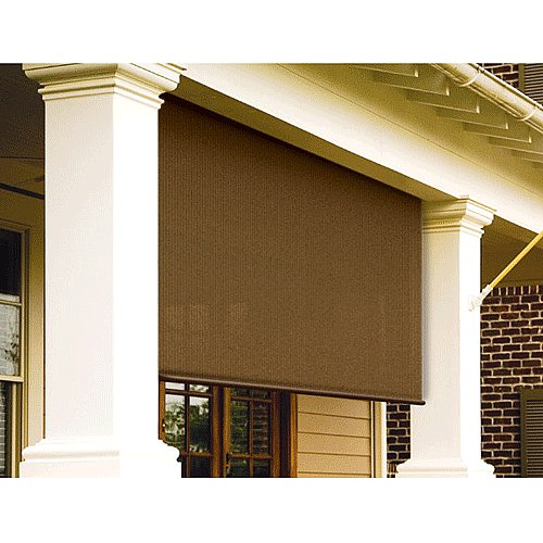 474775 8 Ft. X 6 Ft. Select Series Roll-up Exterior Window Shade - Mocha