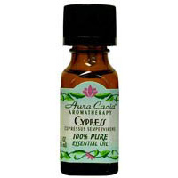191115 Aura Cacia Cypress Essential Oil .5 Oz. Bottle