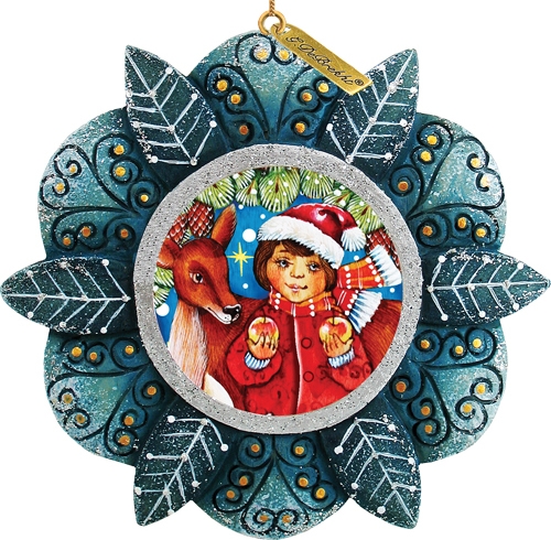 6102183 General Holiday Forest Friends Ornament 4.5 In.