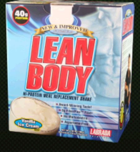 Labrlnby0020vanlpk Lean Body Vanilla 20ct