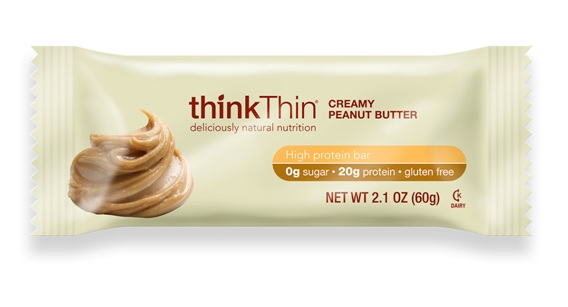 010crpebr Think Thin Bar Creamy Peanut Butter 10ct