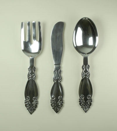 3583 Wall Hanging Cutlery - Set Of 3