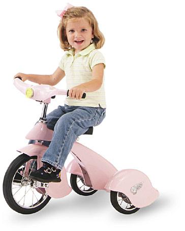 Morgan Cycle 31205 Retro Tricycle in Pink Pegasus