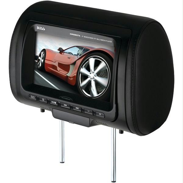 Boss HIR8BGTA 8 in. Headrest Monitor  With BuiltIn Dvd Player