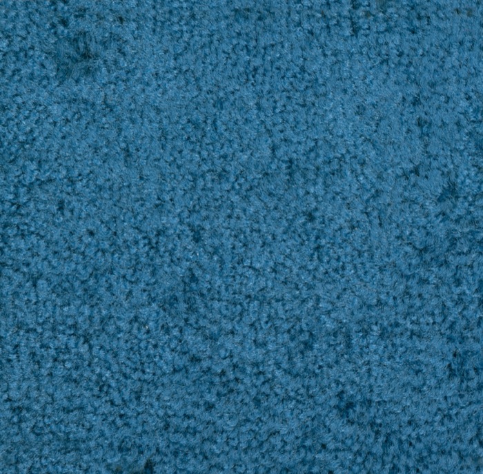 2100.407 Mt. St. Helens Solids 6 Ft. X 9 Ft. Rectangle Carpet - Marine Blue