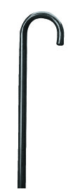 A783c0 Black Finish Wood Cane With Round Handle