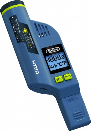 Ht50 Humidity-temperature Data Logger With Lcd Display