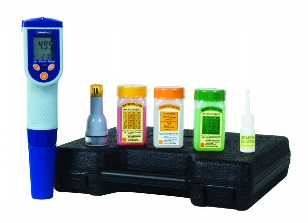 General Tools & Instruments Wk7200 Complete Waterproof Self Calibrating Micro Processor Kit-ph Mv Temp Cond Tds Salt